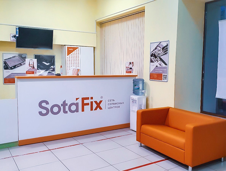 Место для ожидающих клиентов в зале Сотафикс